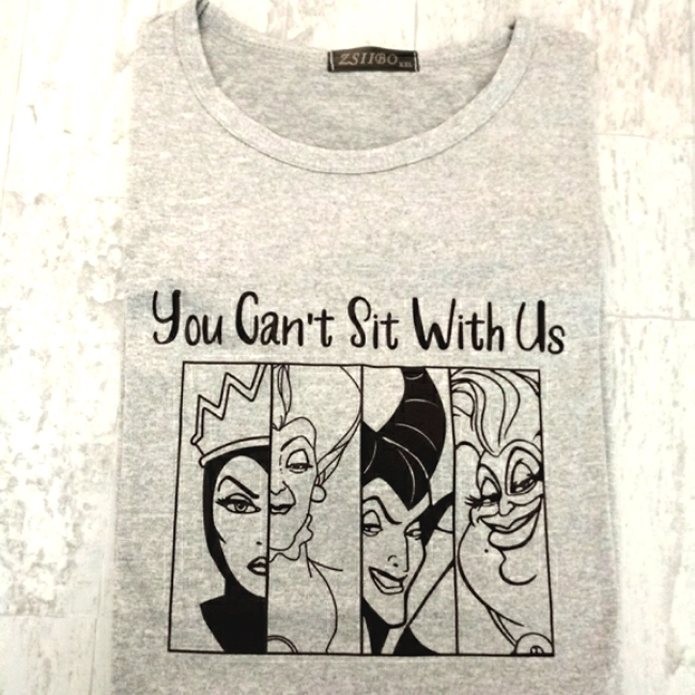 New Disney Villain Mean Girls Graphic Tee - Picture 3 of 4